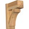 Ekena Millwork Legacy Craftsman Rough Sawn Outlooker, Western Red Cedar, 8"W x 18"D x 22"H OUT08X18X22LEC04RWR - alternate 1